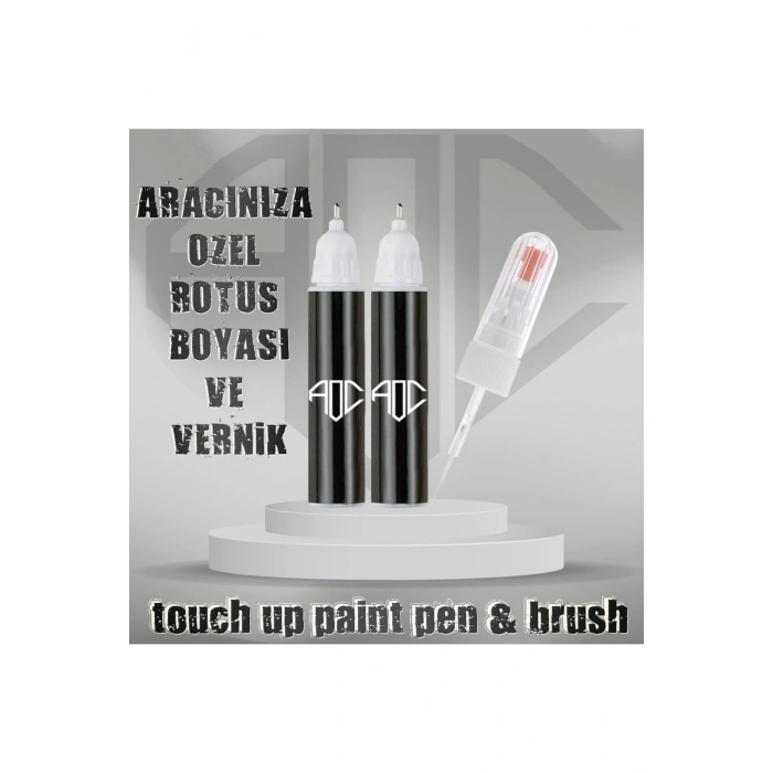 Skoda Ly9t Mitos Siyah (midnight Siyah) - Mythos Black Met Rötuş Kalemi Vernikli 2li Set