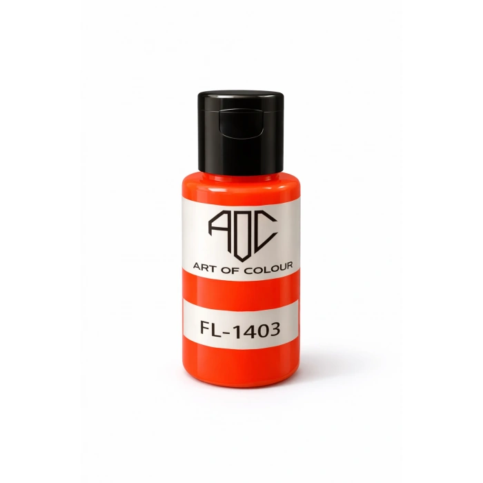 Art of Colour Floresan UV 1K Bazkat Boya – Airbrush ve Rapala Boyası