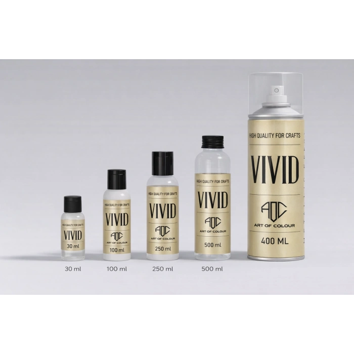 Art of Colour Fluorescent 1K Bazkat Boya – Airbrush Uyumlu Floresan Renkler