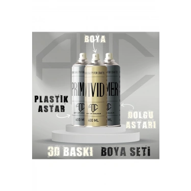 Art0fColour 3D Baskı Astar Seti (Tam Paket) – Eksiksiz Hazırlık Çözümü