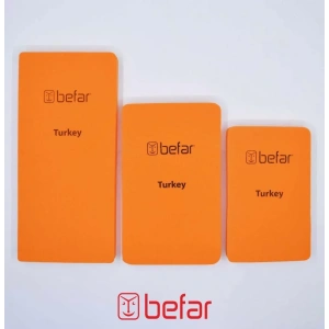 BEFAR 88020 Zımpara Takozu Soft BÜYÜK TURUNCU