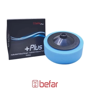 BEFAR APLİKATÖRLÜ POLİSAJ SÜNGERİ 52405 MAVİ 150*45mm