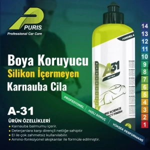 PURİS A31 WET WAX 946ml Islak Görünümlü boya koruma