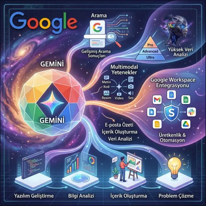 Google Ai Gemini Pro + 5TB | 18 Aylık