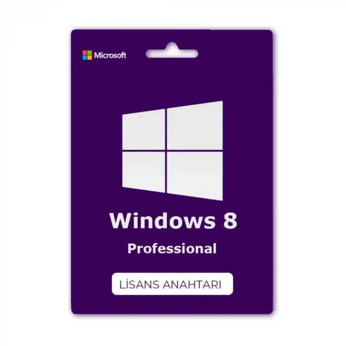 Windows 8 Pro Dijital Lisans