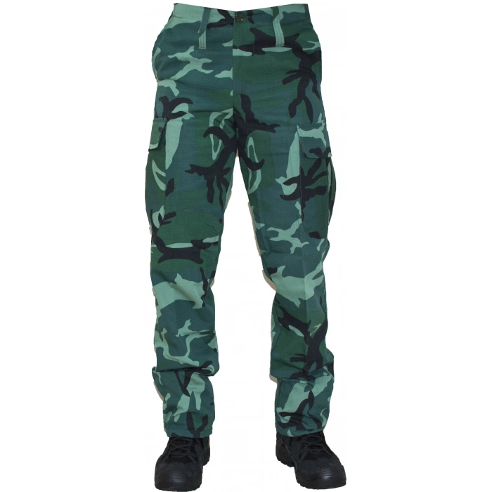ASKERİ KAMUFLAJ PANTOLON YEŞİL AMAZON