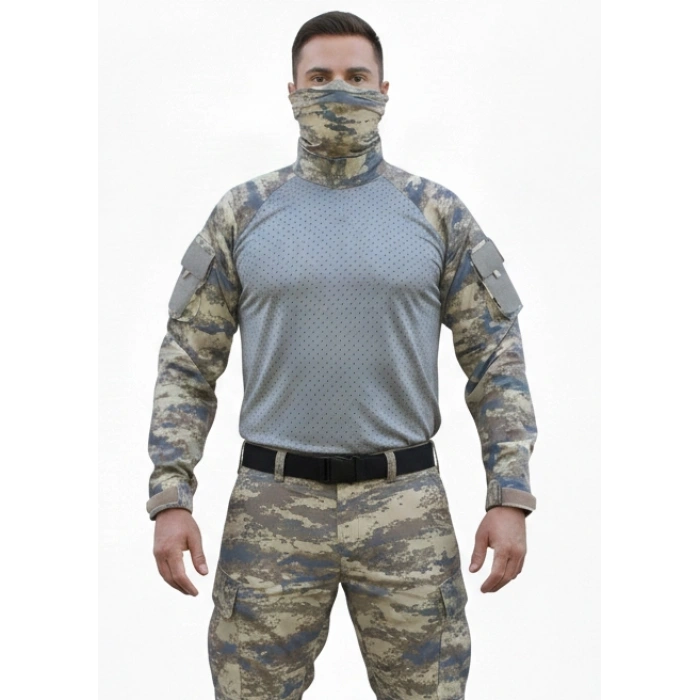 COMBAT TİŞÖRT HAVACI GRİ