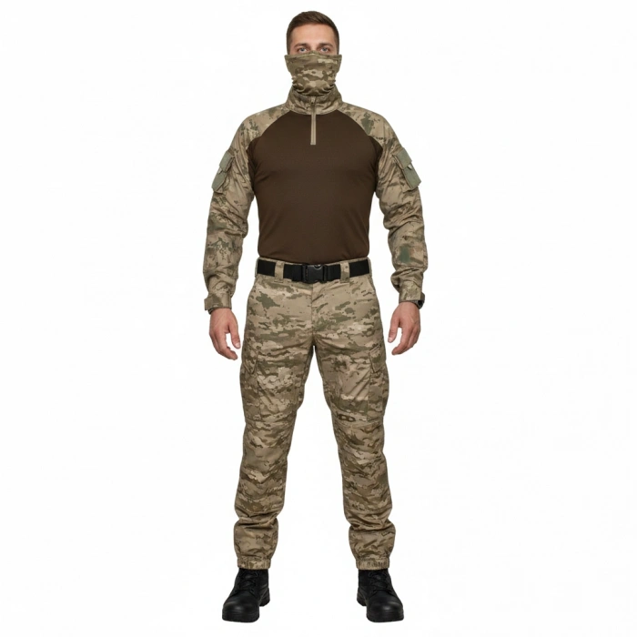 COMBAT TİŞÖRT JANDARMA KAHVE