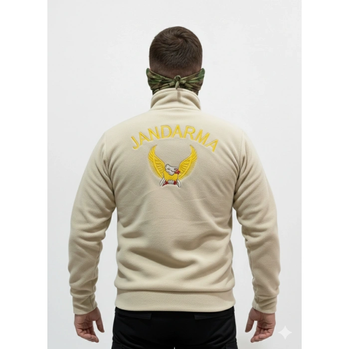 POLAR MONT DÜZ JANDARMA KARTALLI BEYAZ
