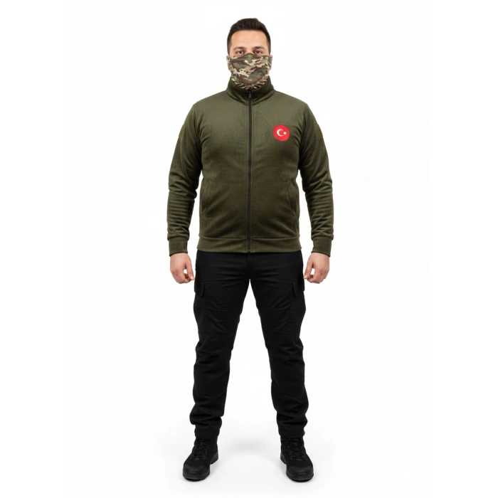 POLAR MONT DÜZ JANDARMA KARTALLI HAKİ