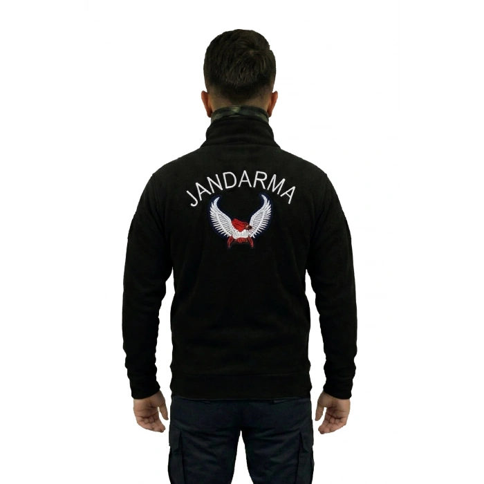 POLAR MONT DÜZ JANDARMA KARTALLI SİYAH