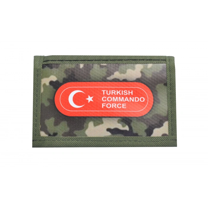 ASKER CÜZDANI KAMUFLAJ BOYUN İPLİ ACEMİ BEDELLİ ER CÜZDAN KOMANDO