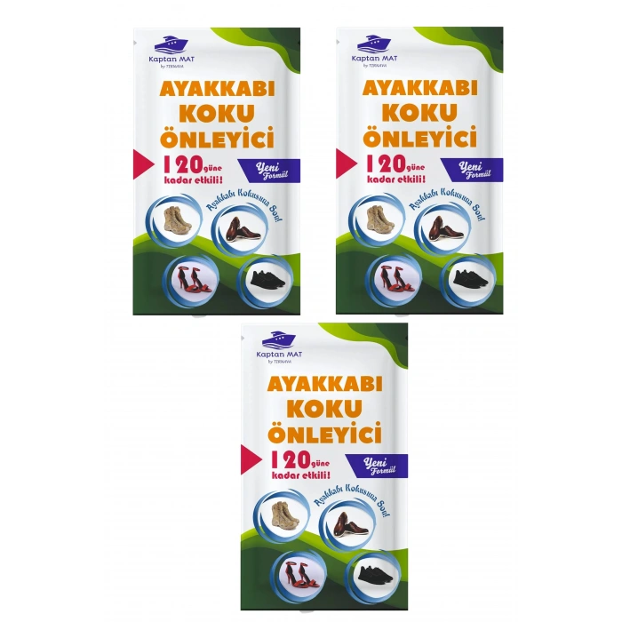BOT VE AYAKKABI KOKU ÖNLEYİCİ TOZ 3LÜ