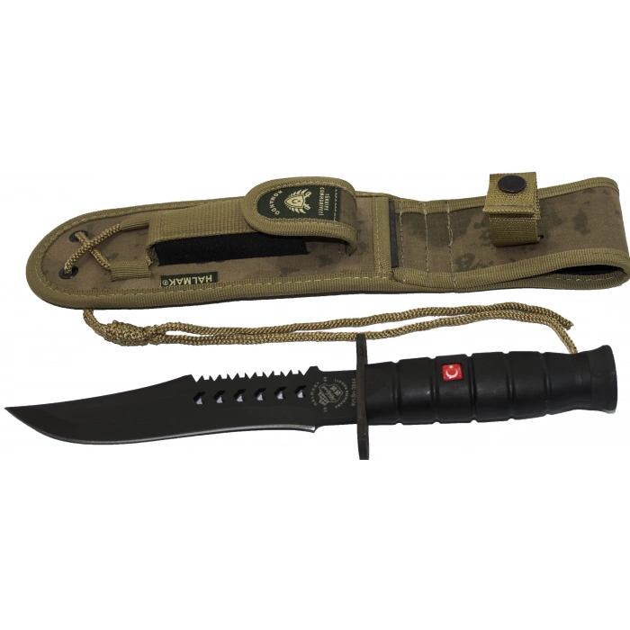 HALMAK JANDARMA KOMANDO BIÇAK SİYAH 30 CM