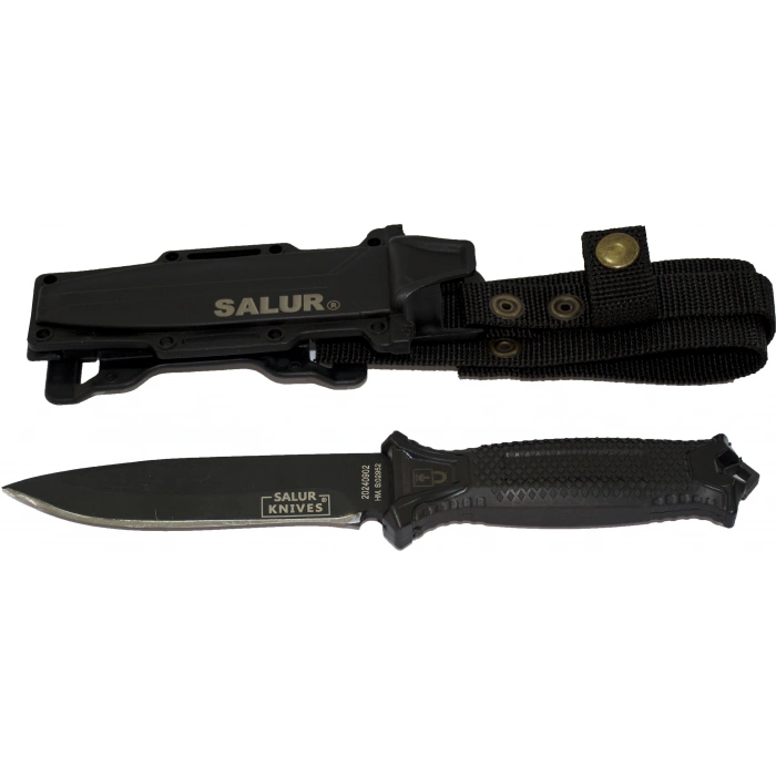 HALMAK SALUR SİYAH BIÇAK 25 CM