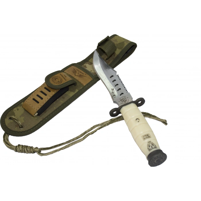 HALMAK TSK PİYADE KOMANDO BIÇAK BEYAZ 30 CM