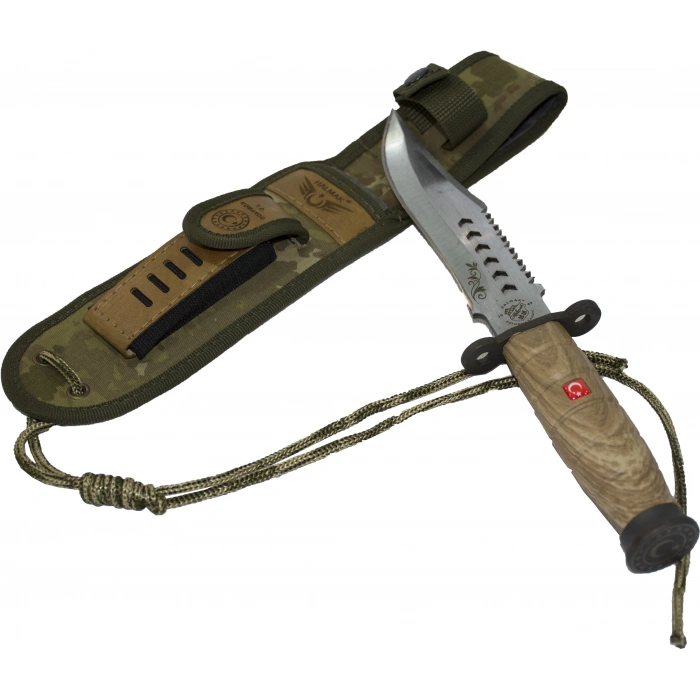 HALMAK TSK PİYADE KOMANDO BIÇAK CEVİZ 30 CM