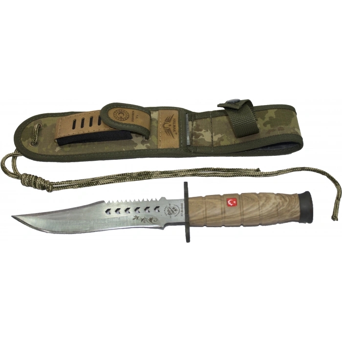 HALMAK TSK PİYADE KOMANDO BIÇAK CEVİZ 30 CM