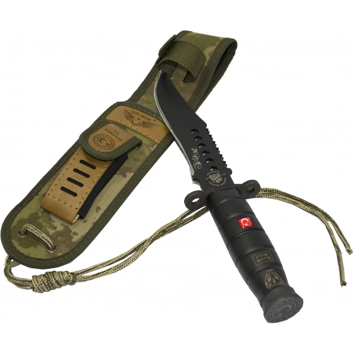 HALMAK TSK PİYADE KOMANDO BIÇAK SİYAH 30 CM