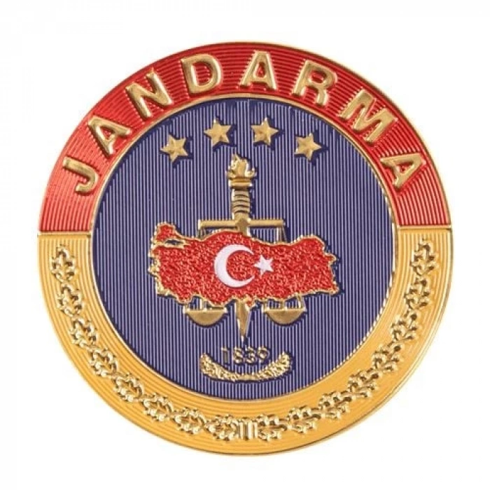 JANDARMA ASAYİŞ TPU YUVARLAK ARMA CIRTLI