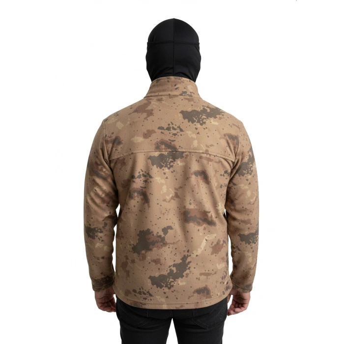 JANDARMA KAMUFLAJ DESEN TAKTİK POLAR MONT AVCI MONT 6 CEP