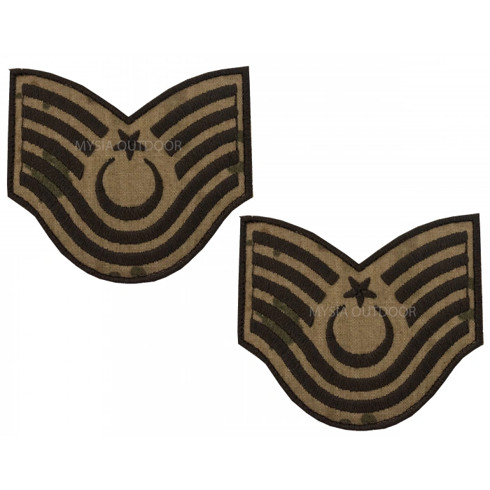 JANDARMA KAMUFLAJ KIDEMLİ ÜSTÇAVUŞ RÜTBE CIRTLI