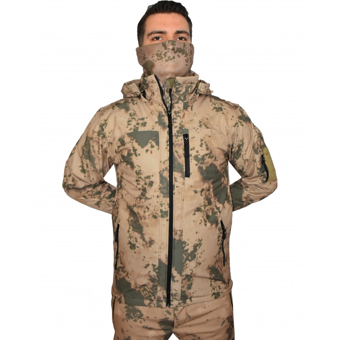 JANDARMA KAMUFLAJ SOFT SHELL MONT