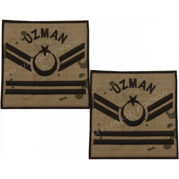 JANDARMA KAMUFLAJ UZMAN ÇAVUŞ 2 KADEME RÜTBE CIRTLI