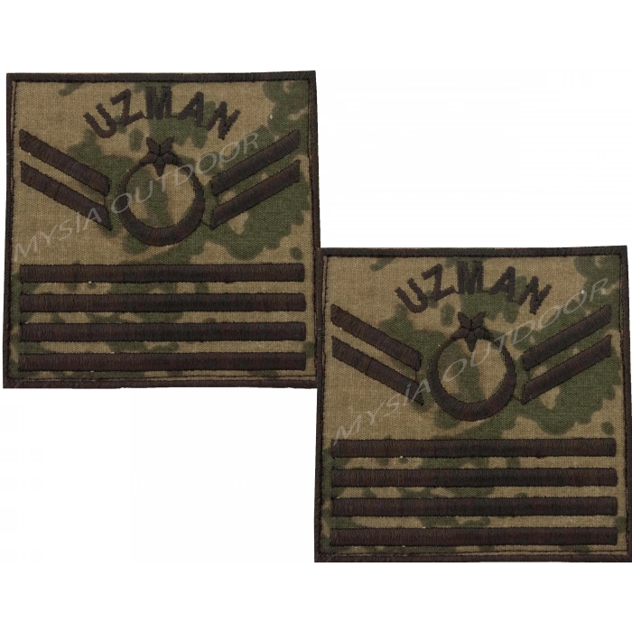 JANDARMA KAMUFLAJ UZMAN ÇAVUŞ 4 KADEME RÜTBE CIRTLI