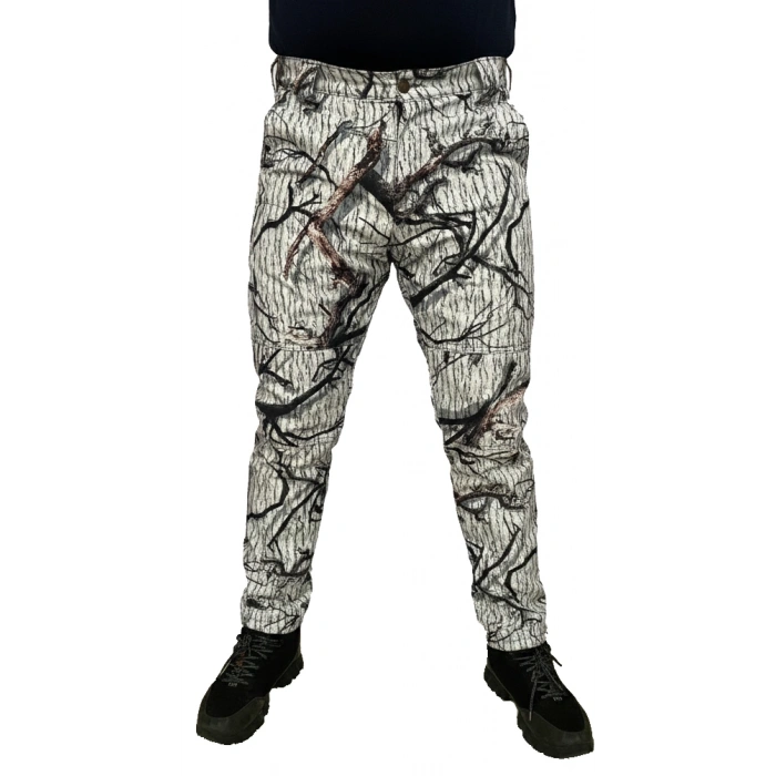 KAR DESEN SOFT SHELL PANTOLON AVCI PANTOLON İÇİ POLARLI