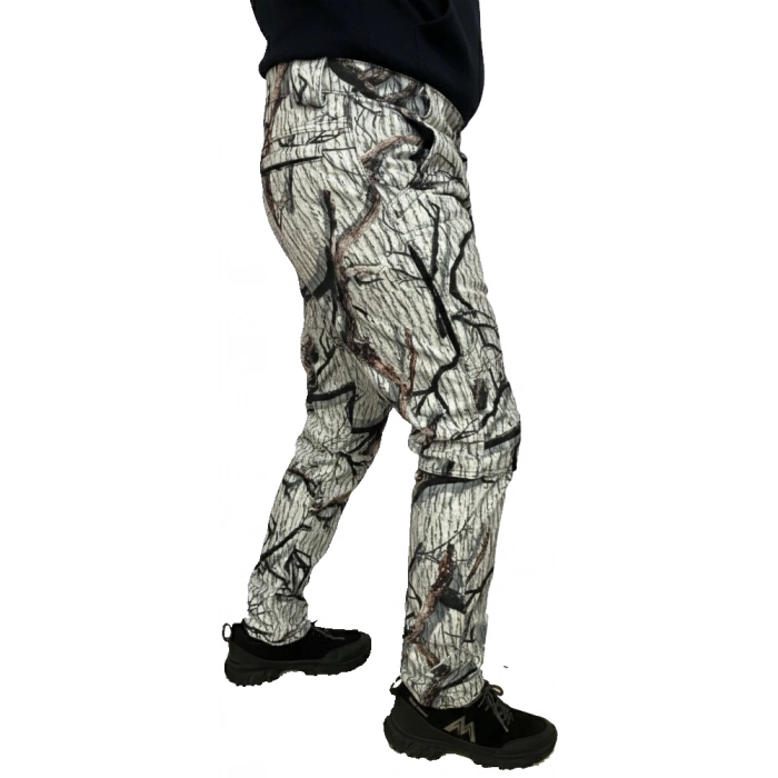 KAR DESEN SOFT SHELL PANTOLON AVCI PANTOLON İÇİ POLARLI