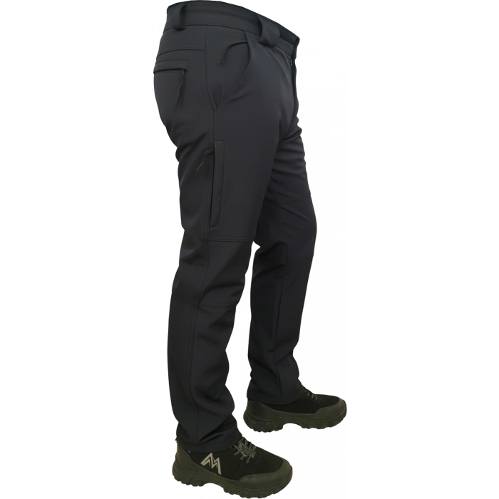 LACİVERT SOFT SHELL PANTOLON İÇİ POLARLI