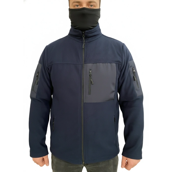 LACİVERT SOFT SHELL TAKTİK POLAR MONT AVCI 7 CEP