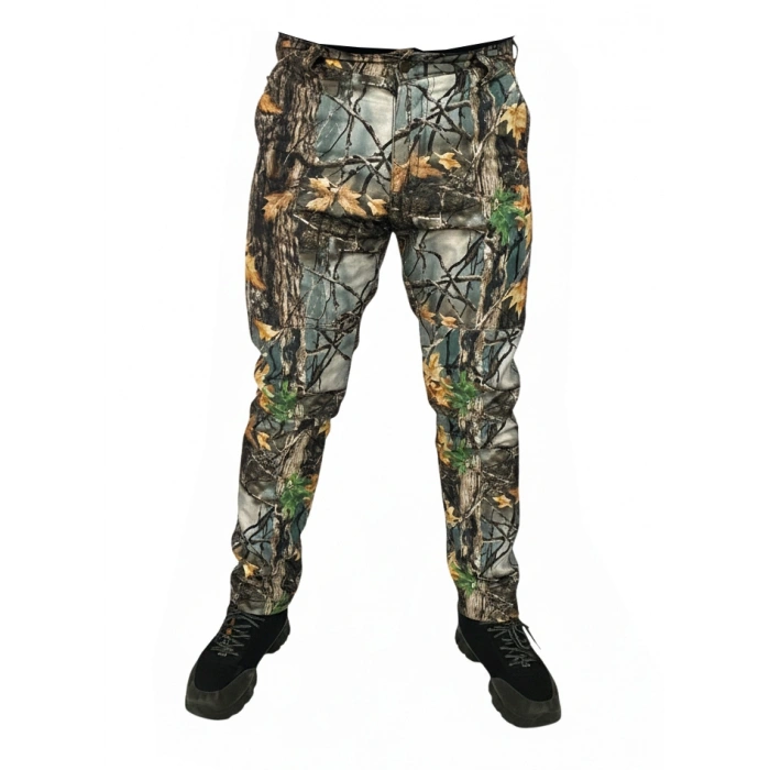 ORMAN DESEN SOFT SHELL PANTOLON İÇİ POLARLI