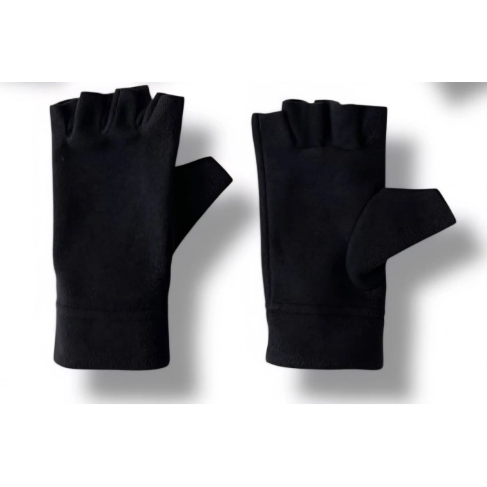 POLAR KESİK ELDİVEN SİYAH