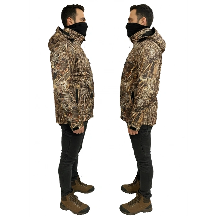 SAZ DESEN SHELL MONT AVCI DESEN ÇİFT KAT POLARLI