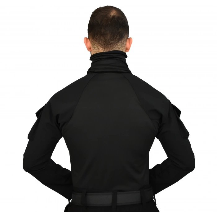 SİYAH COMBAT TİŞÖRT AVCI COMBAT OPERASYON AIRSOFT COMBAT