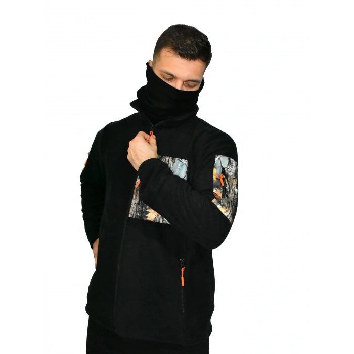 SİYAH ORMAN TAKTİK POLAR MONT AVCI 7 CEP