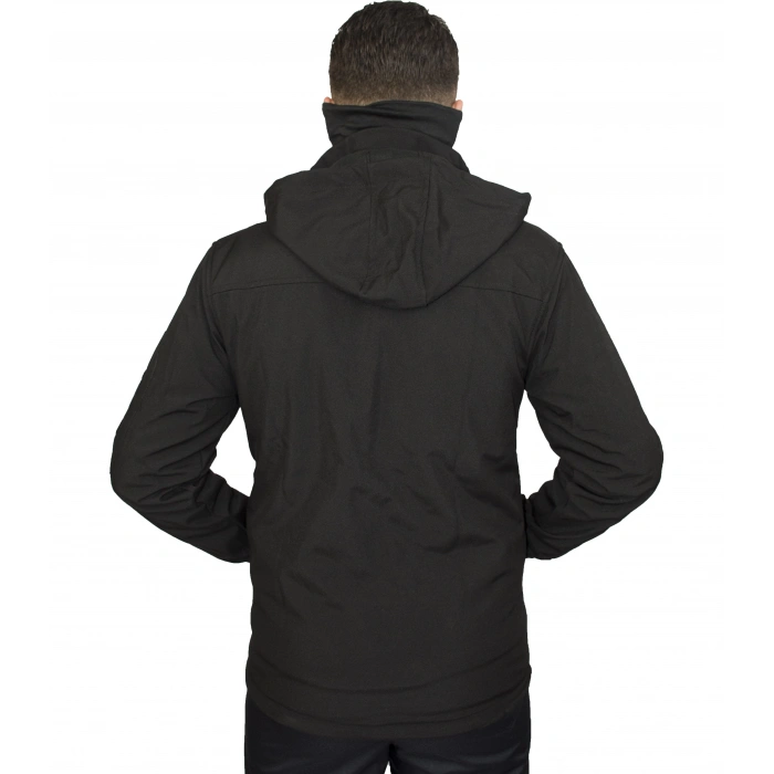 SİYAH SOFT SHELL MONT İÇİ POLARLI