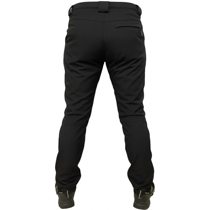 SİYAH SOFT SHELL PANTOLON İÇİ POLARLI