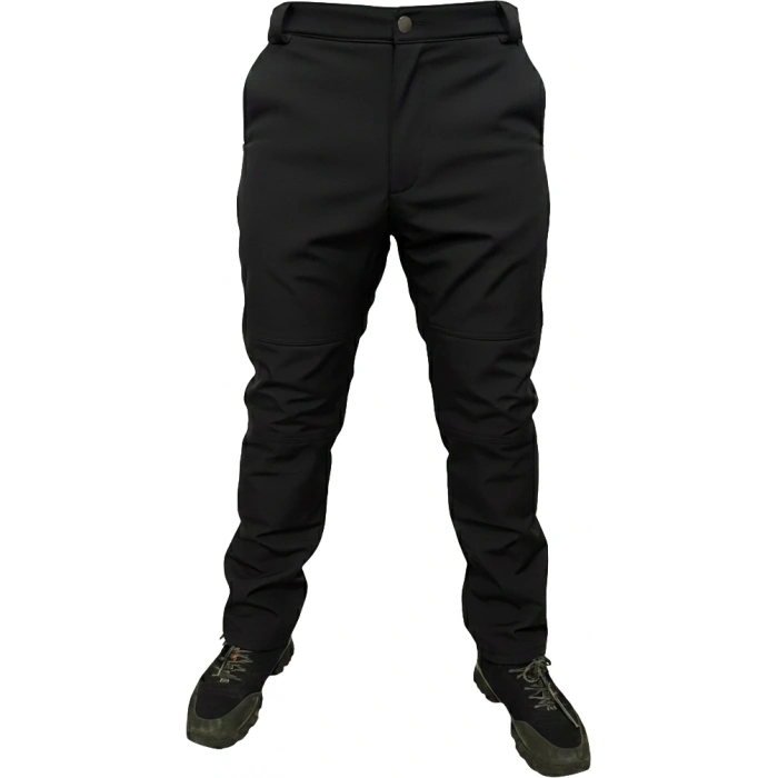 SİYAH SOFT SHELL PANTOLON İÇİ POLARLI