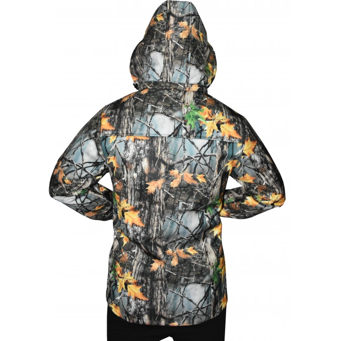 SOFT SHELL MONT AVCI SAZ ORMAN DESEN ÇİFT KAT POLARLI