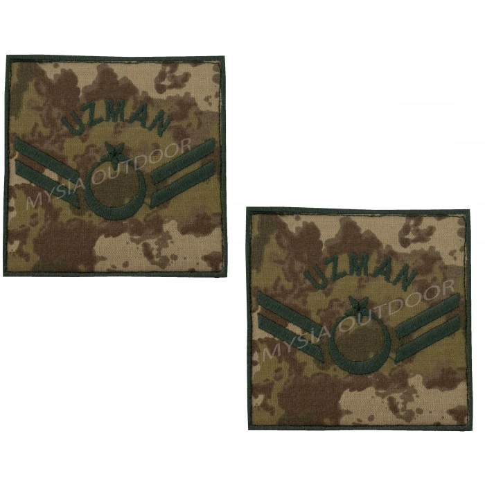 TSK KAMUFLAJ PİYADE UZMAN ÇAVUŞ RÜTBE CIRTLI