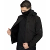SİYAH SOFT SHELL MONT İÇİ POLARLI
