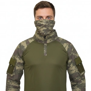 ASKERİ KAMUFLAJ COMBAT TİŞÖRT ESKİ TSK KOMANDO HAKİ