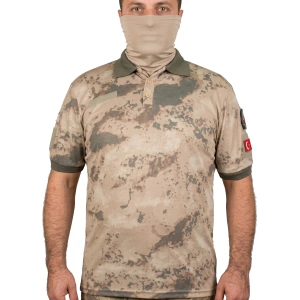 JANDARMA KAMUFLAJ KISA KOL TİŞÖRT