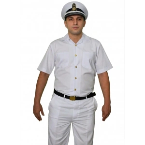 DENİZCİ BEYAZ GÖMLEK ( DÜĞME DAHİL DEĞİLDİR )