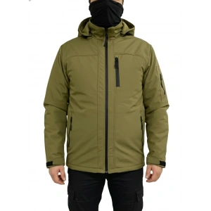 HAKİ SOFT SHELL MONT İÇİ POLARLI