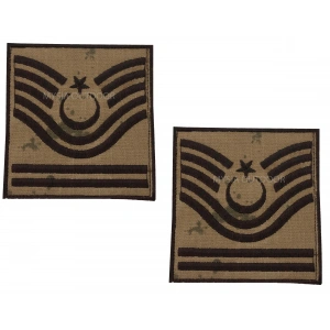 JANDARMA KAMUFLAJ ASTSUBAY KIDEMLİ BAŞÇAVUŞ RÜTBE CIRTLI