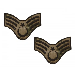 JANDARMA KAMUFLAJ ASTSUBAY KIDEMLİ ÇAVUŞ RÜTBE CIRTLI